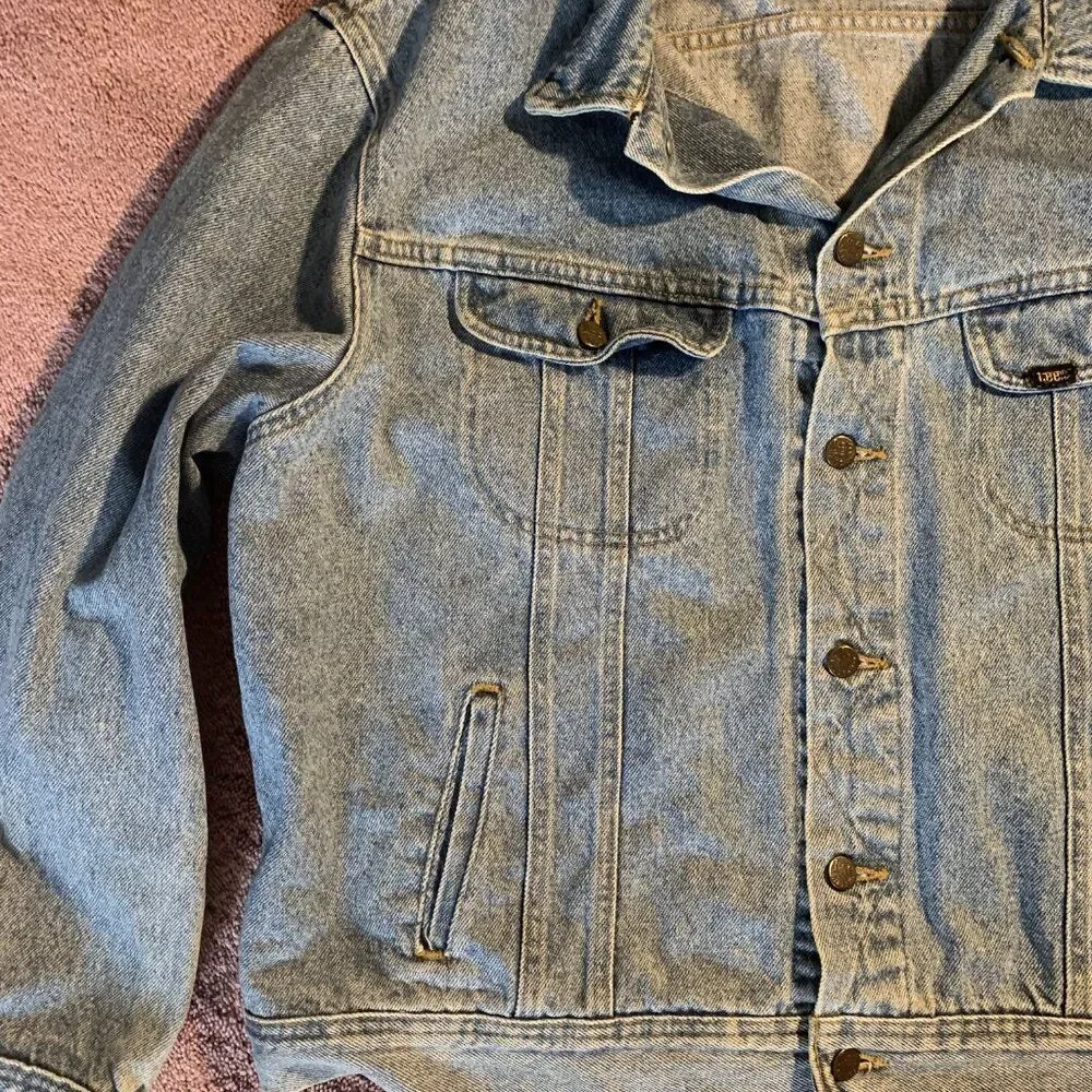 Rare True Vintage 1980s Lee Denim‎ Jacket
